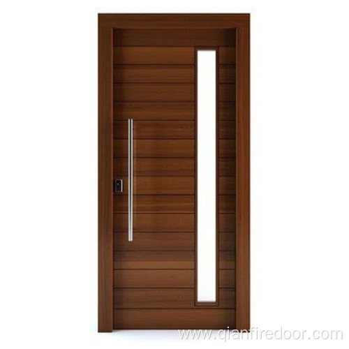 Puerta de madera maciza de madera de la puerta del balcón de la puerta de Foshan